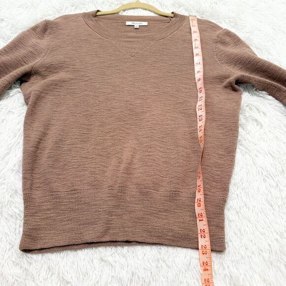 Women Madewell Milestone Pullover Sweater Classic Fit in Warm Ash Size Small - Picture 5 of 7